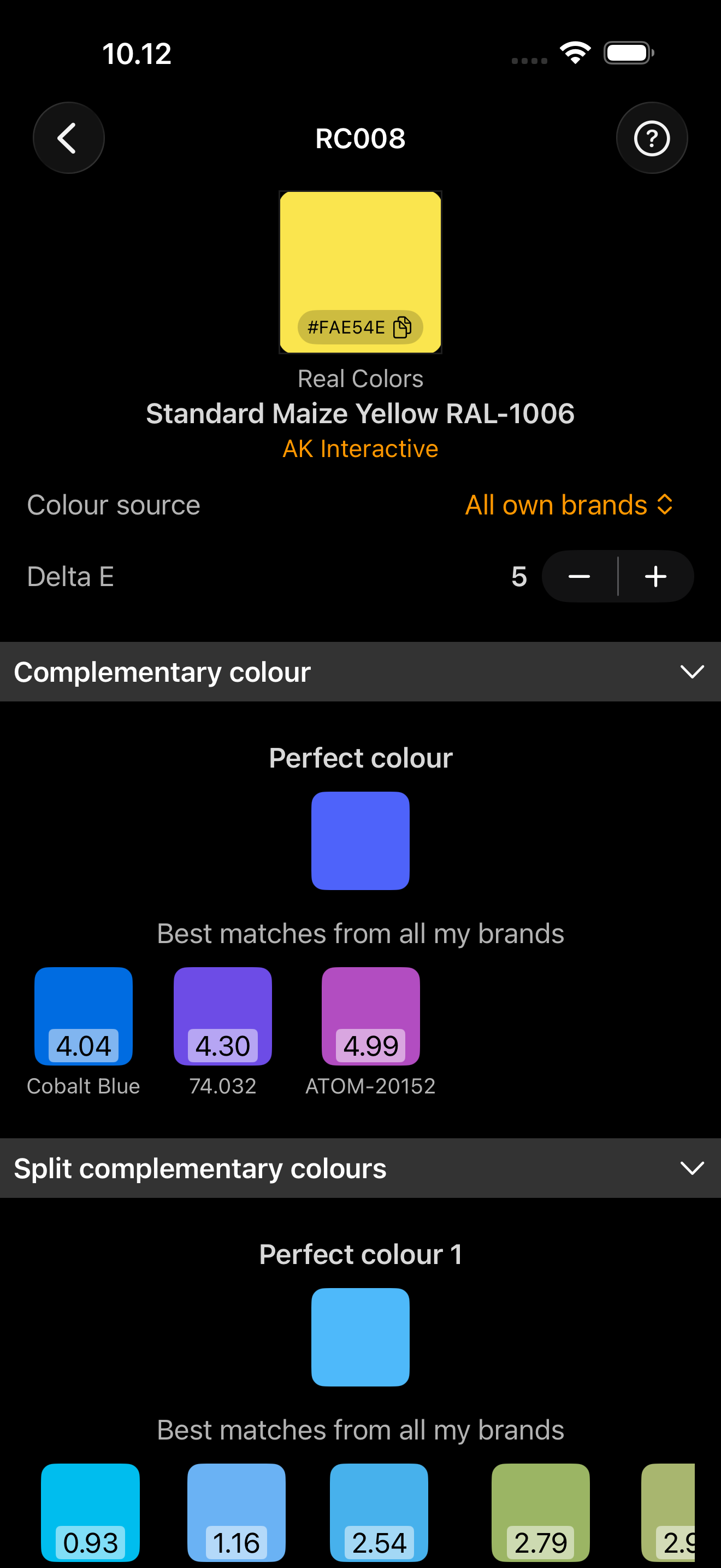 Color wheel